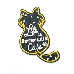 "Life is Better With Cats" 🐈 Patch